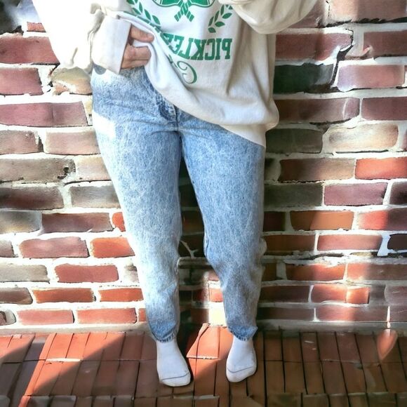 Levi's Vintage 80s Stonewash Grunge Jeans Brown Tab Made USA Women's Sz 10 - Picture 12 of 13